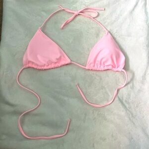 shein bikini tie top